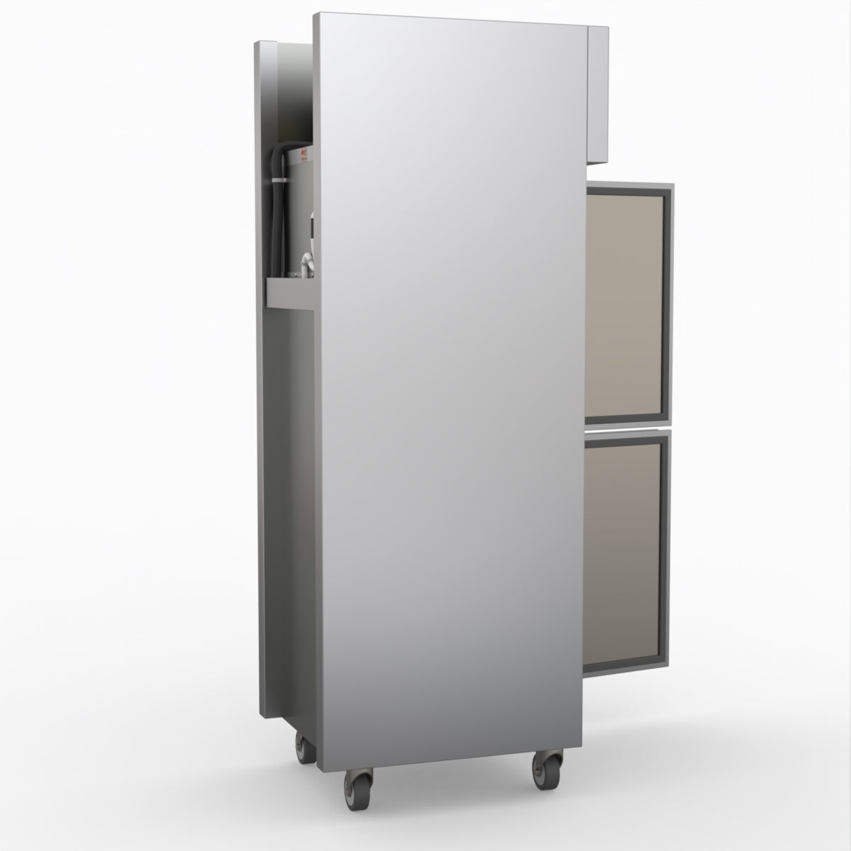 Thermaster Tropical 2 X ½ Door Ss Fridge SUC500