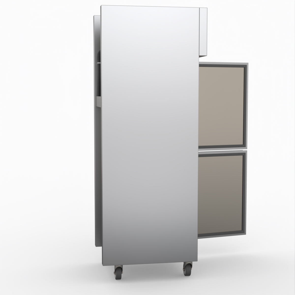 Thermaster Tropical 2 X ½ Door Ss Fridge SUC500