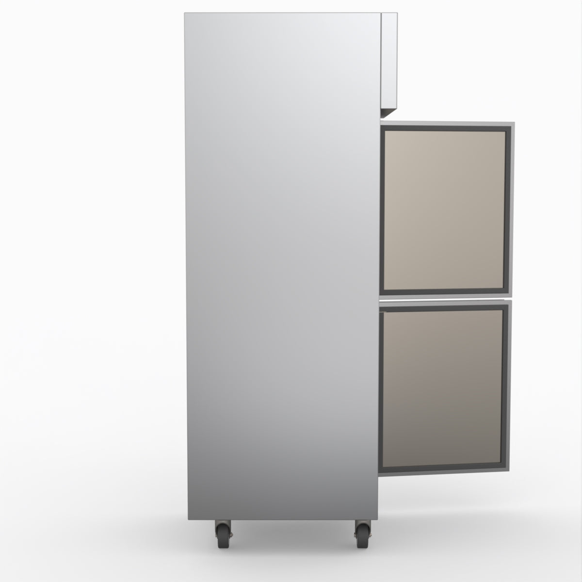 Thermaster Tropical 2 X ½ Door Ss Fridge SUC500