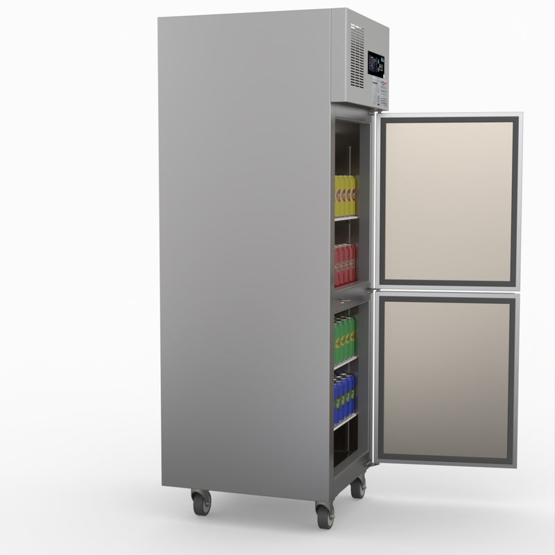 Thermaster Tropical 2 X ½ Door Ss Fridge SUC500