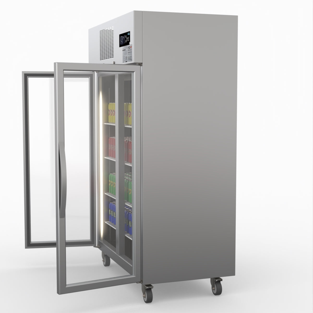 Thermaster Double Door Upright Display Fridge SUCG1000