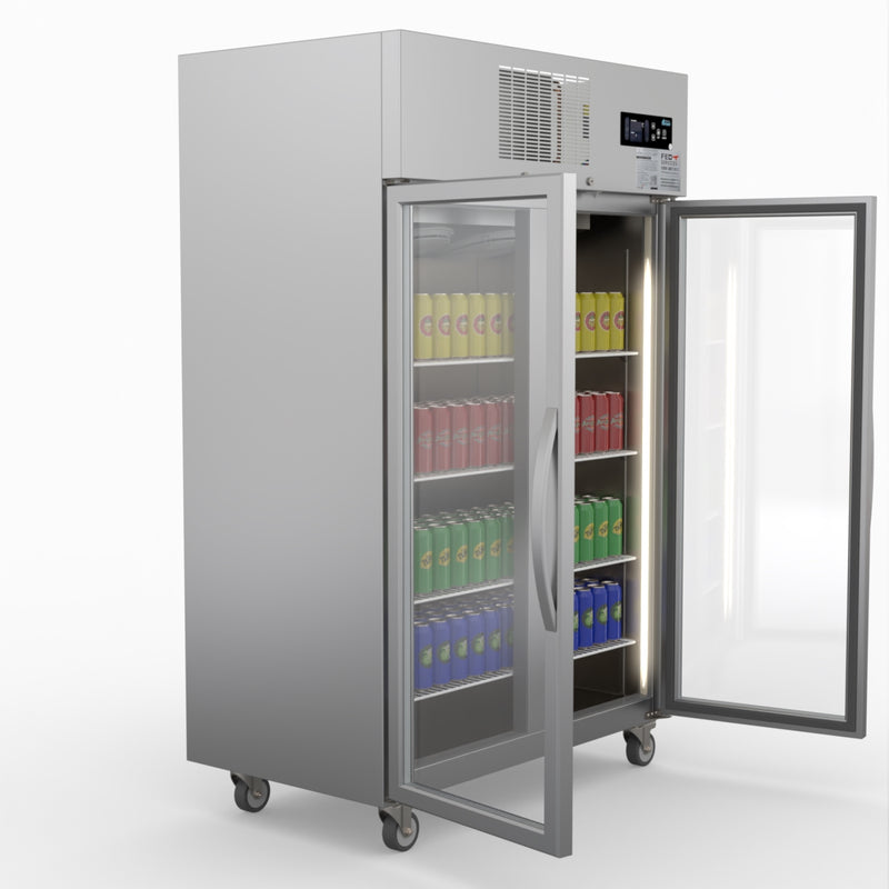 Thermaster Double Door Upright Display Fridge SUCG1000