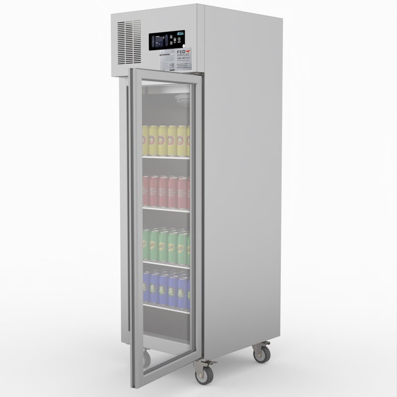 Thermaster Single Door Upright Display Fridge SUCG500