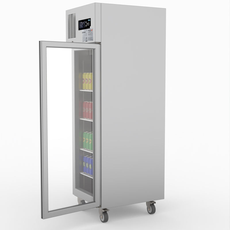 Thermaster Single Door Upright Display Fridge SUCG500