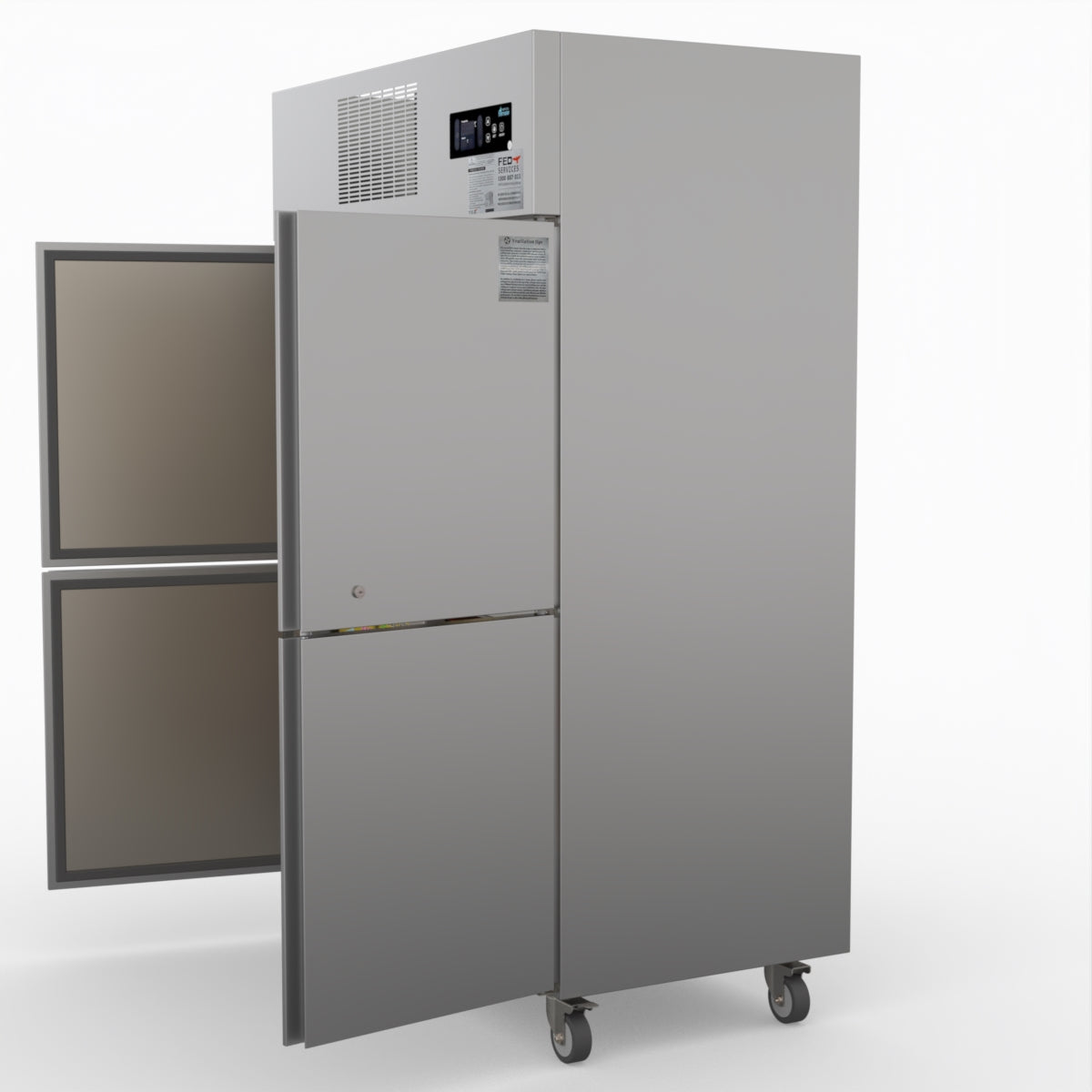 Thermaster Tropical 4 X ½ Door Ss Freezer SUF1000