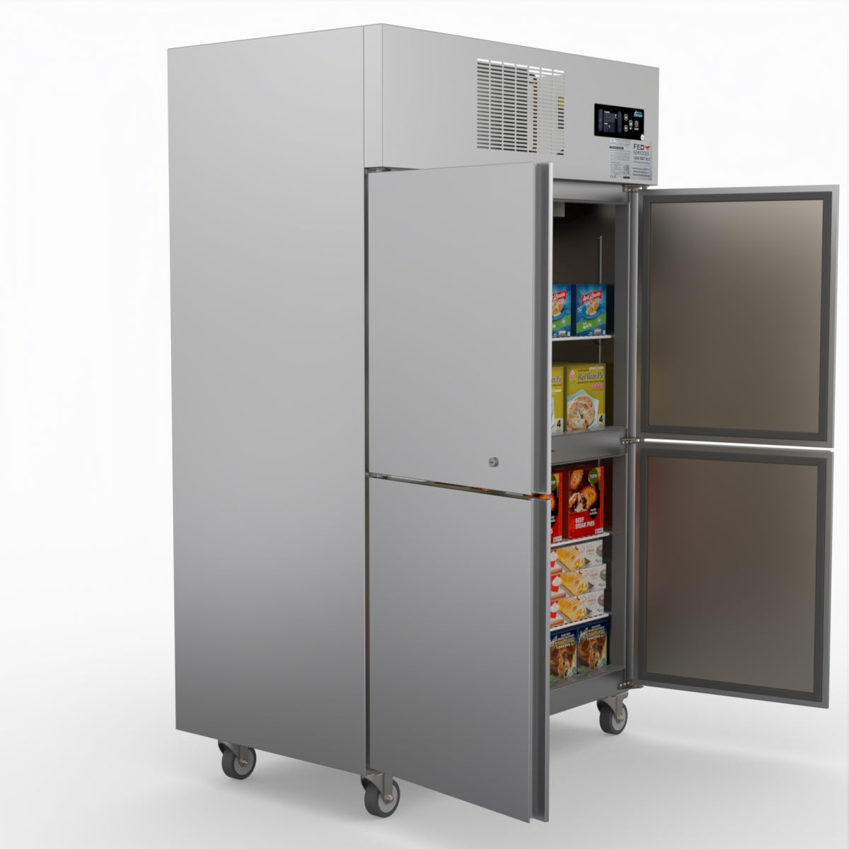 Thermaster Tropical 4 X ½ Door Ss Freezer SUF1000