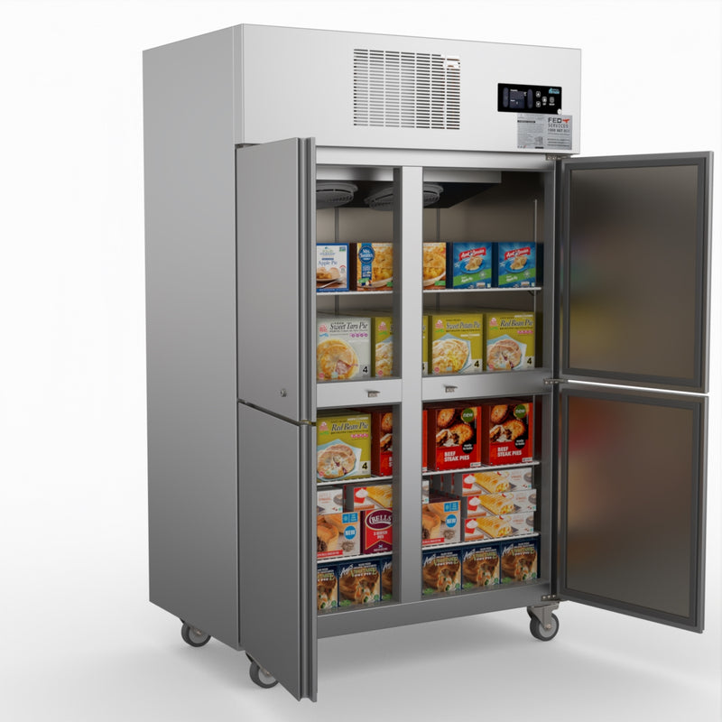 Thermaster Tropical 4 X ½ Door Ss Freezer SUF1000