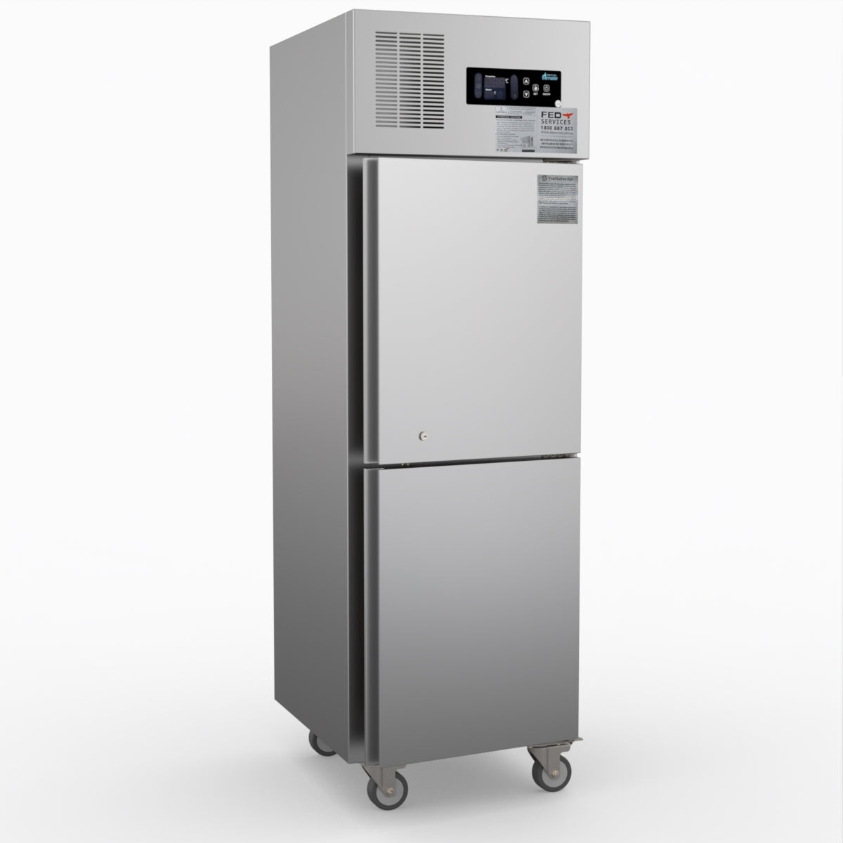 Thermaster Tropical 2 X ½ Door Ss Freezer SUF500