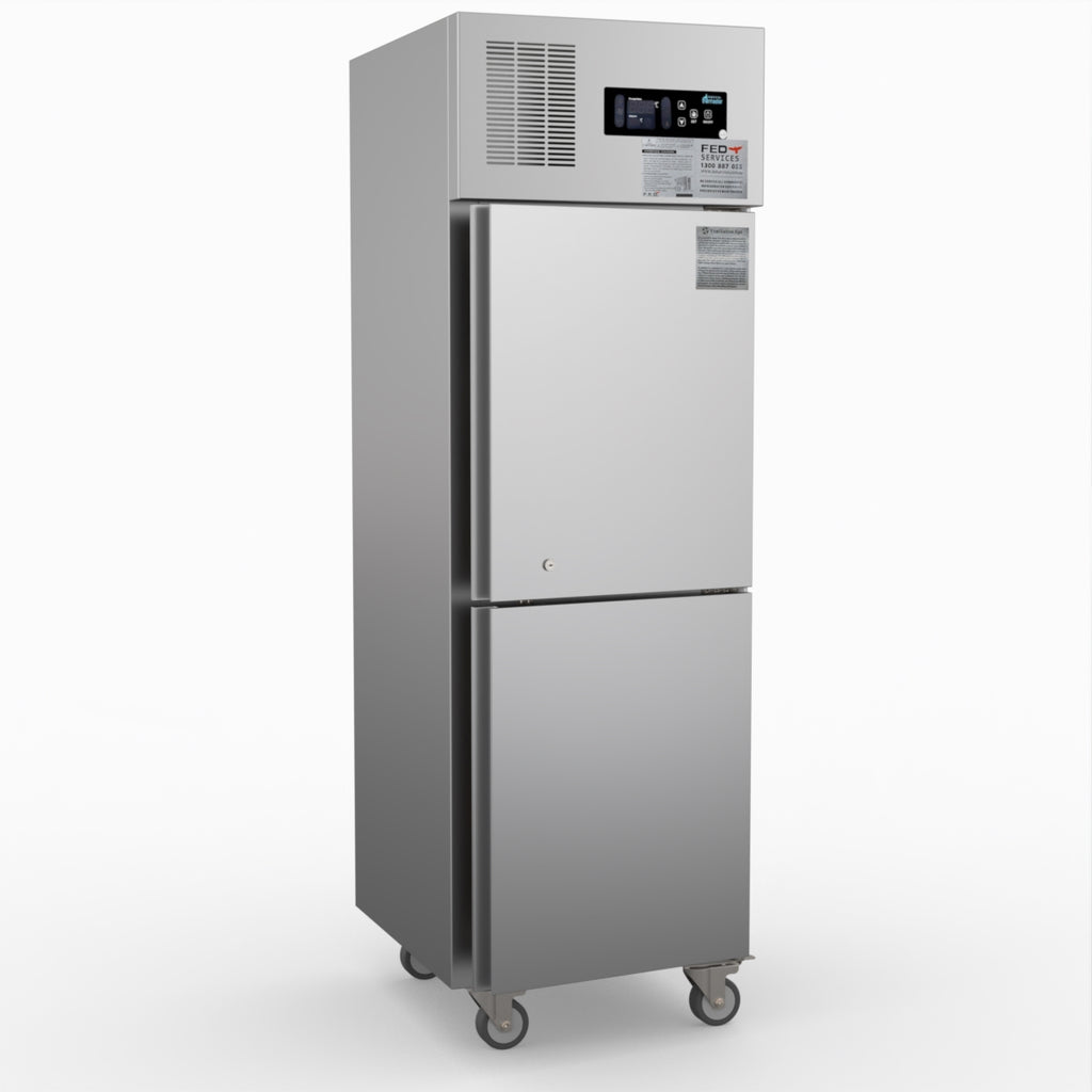 Thermaster Tropical 2 X Half Door Ss Freezer SUF500