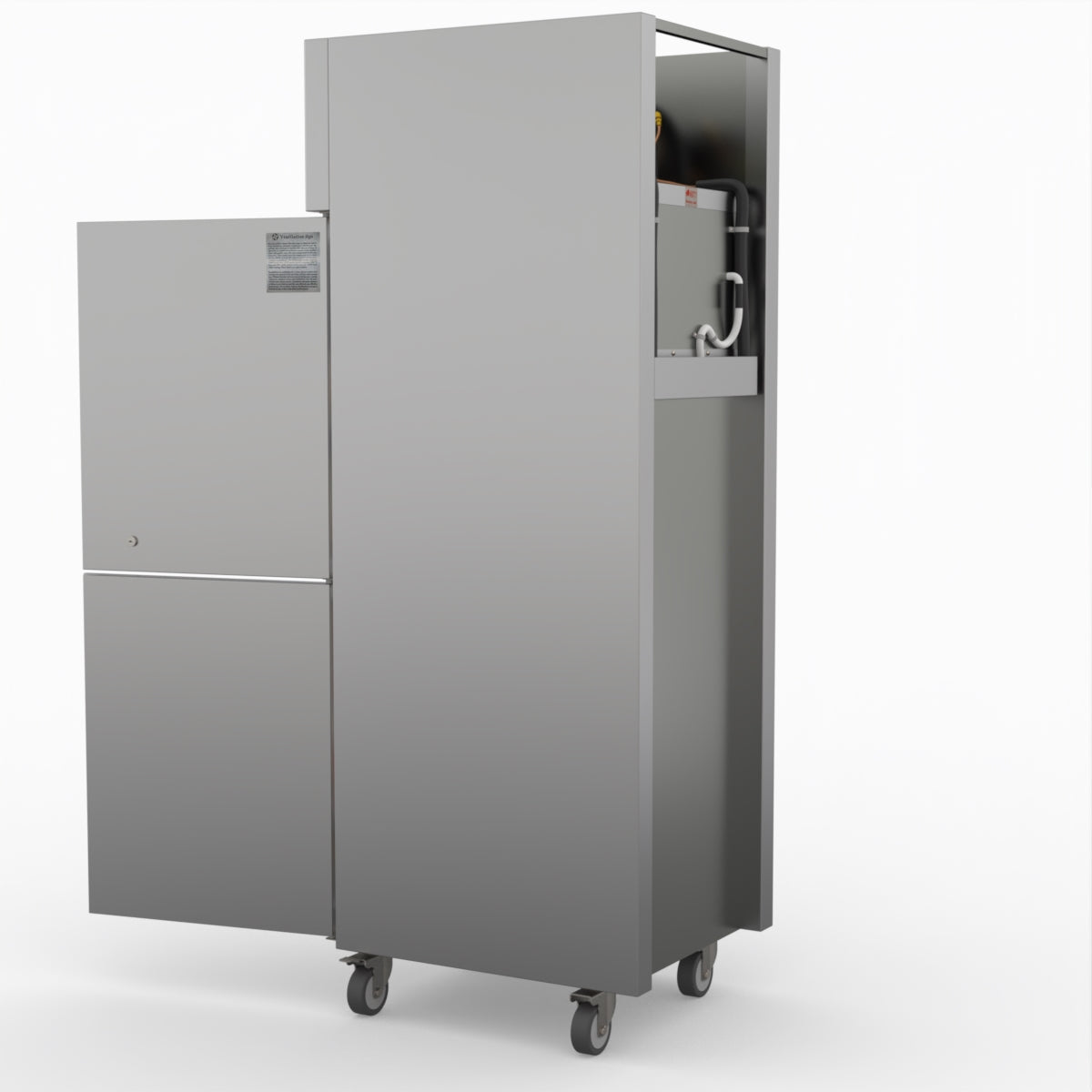 Thermaster Tropical 2 X ½ Door Ss Freezer SUF500