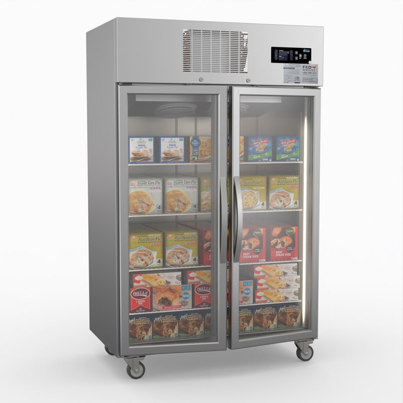 Thermaster Double Door Display Freezer SUFG1000