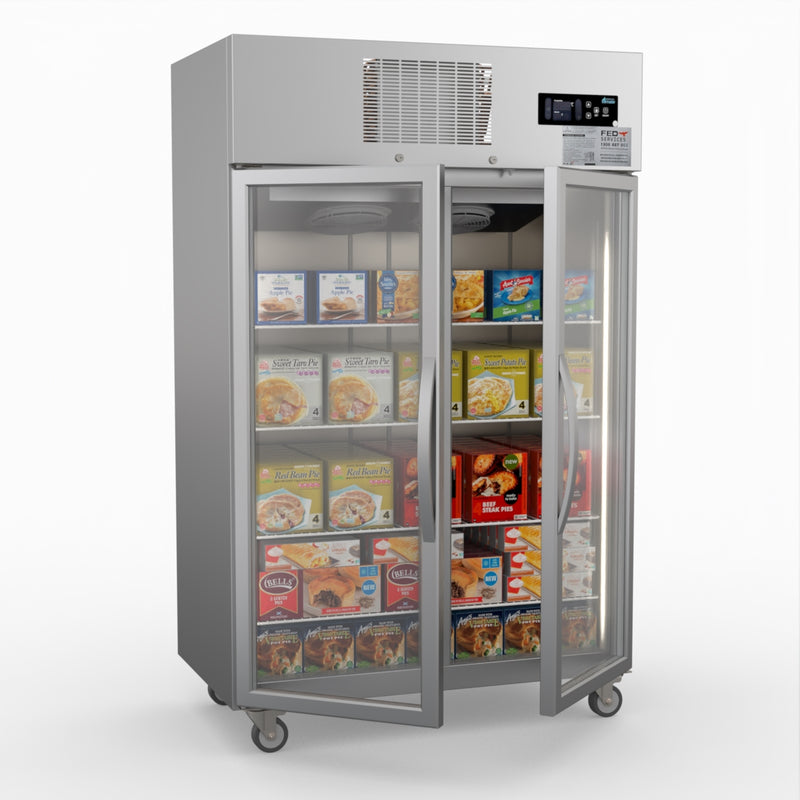 Thermaster Double Door Display Freezer SUFG1000