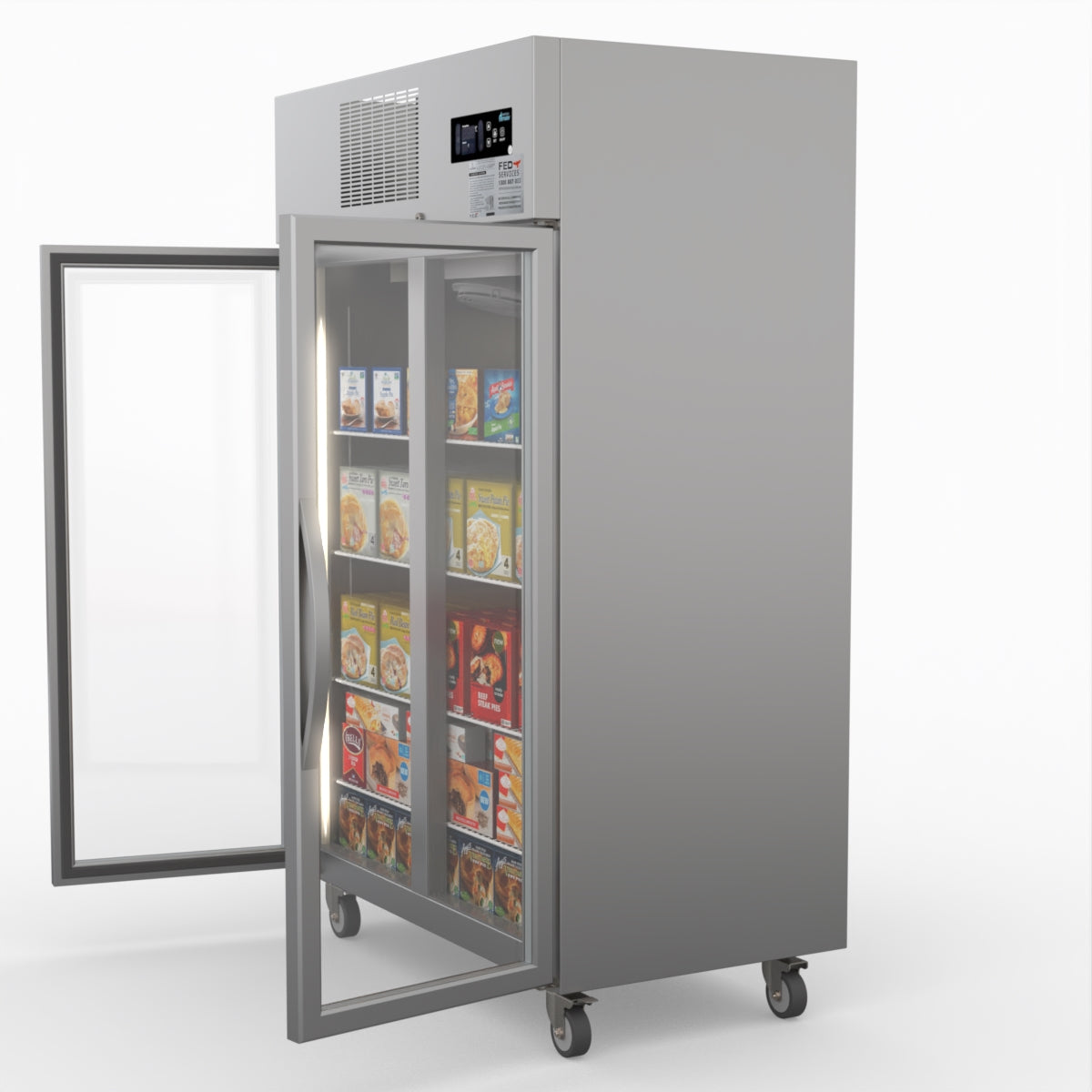 Thermaster Double Door Display Freezer SUFG1000