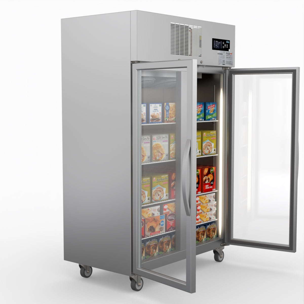 Thermaster Double Door Display Freezer SUFG1000