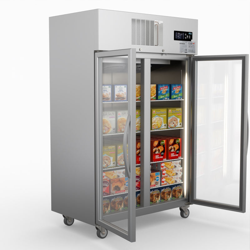 Thermaster Double Door Display Freezer SUFG1000