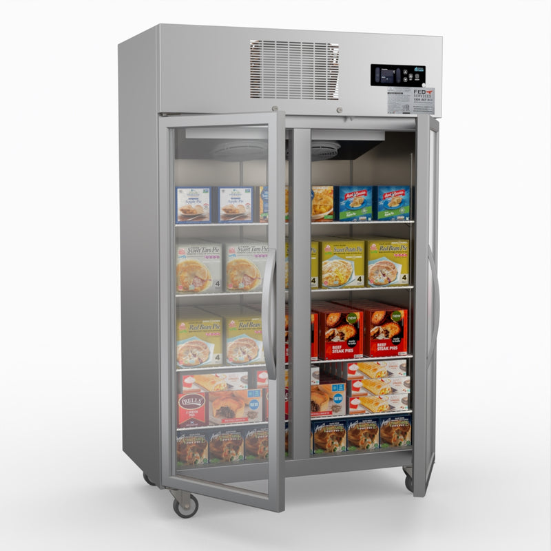 Thermaster Double Door Display Freezer SUFG1000