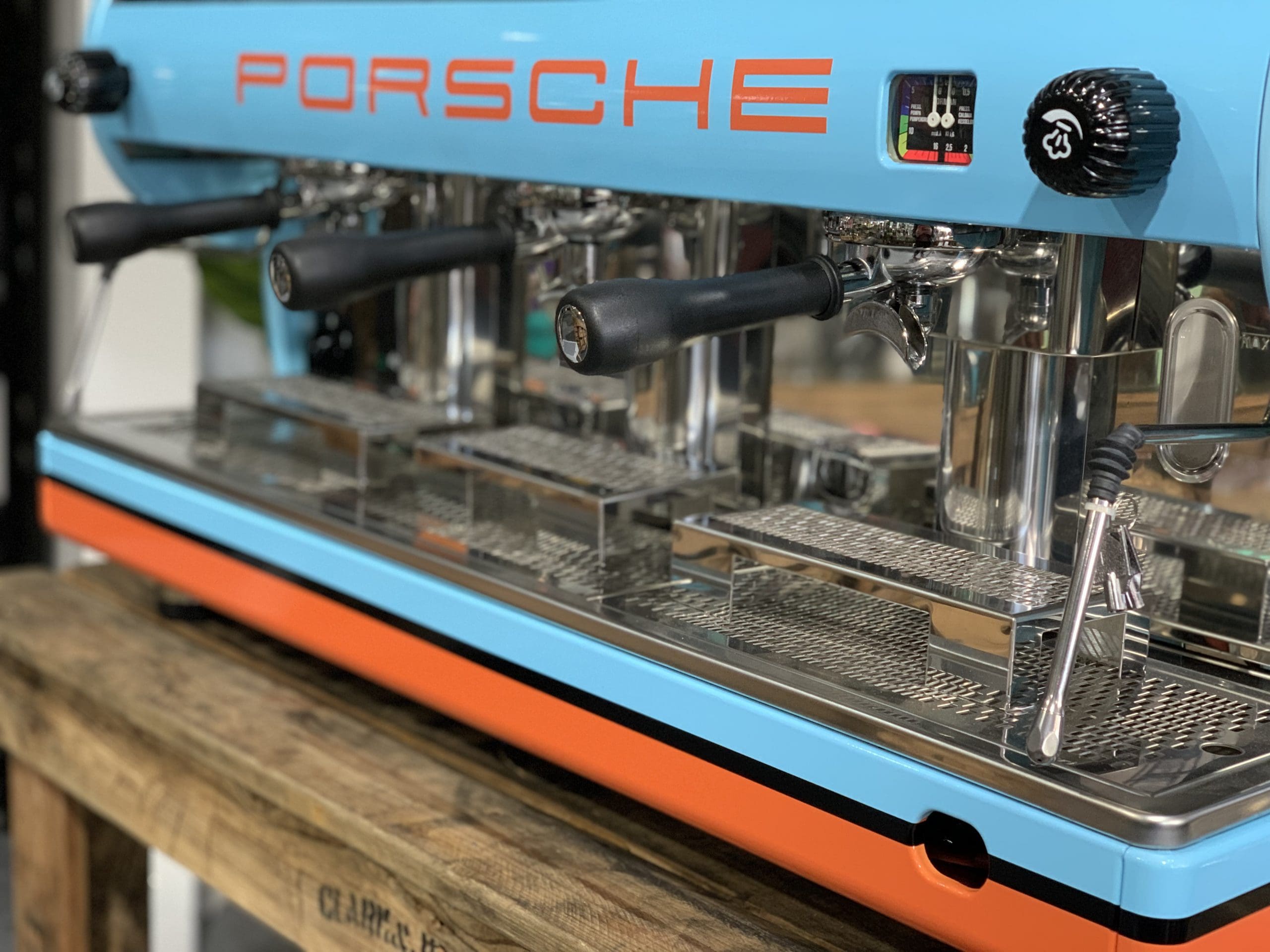 San Marino Lisa R - 3 Group Commercial Espresso Machine - Custom Wrap