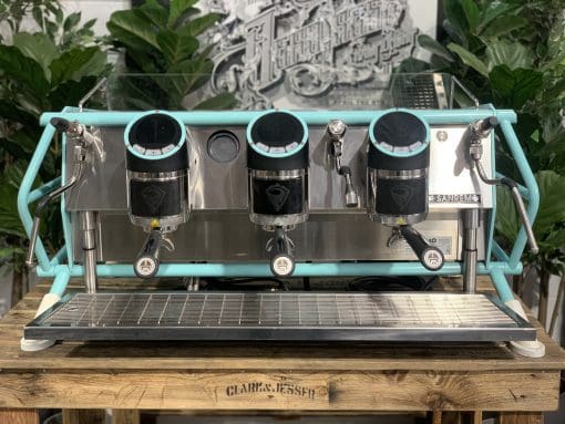 San Remo Cafe Racer Naked - 3 Group Commercial Espresso Machine - Aqua