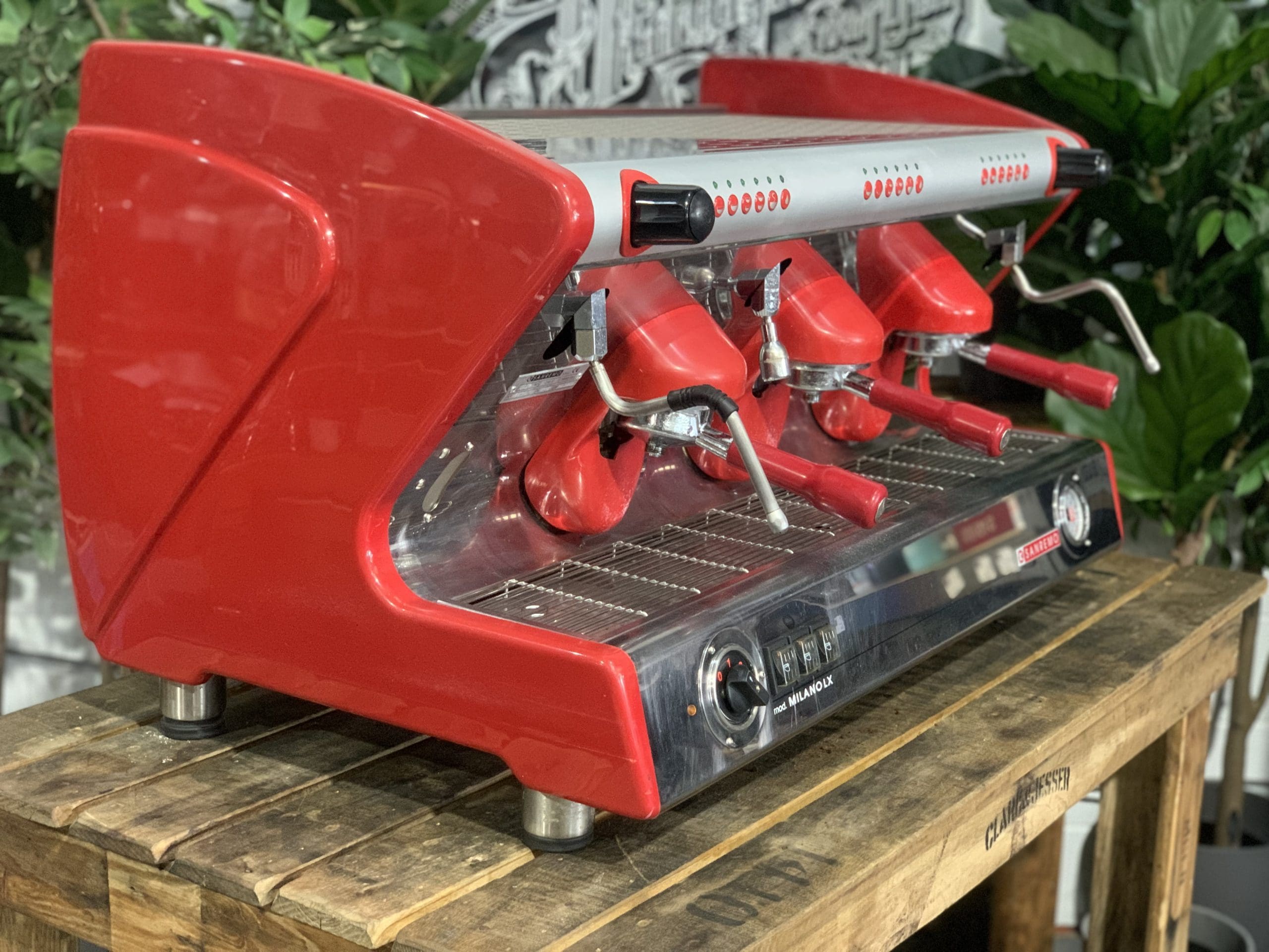 San Remo Milano LX - 3 Group Commercial Espresso Machine