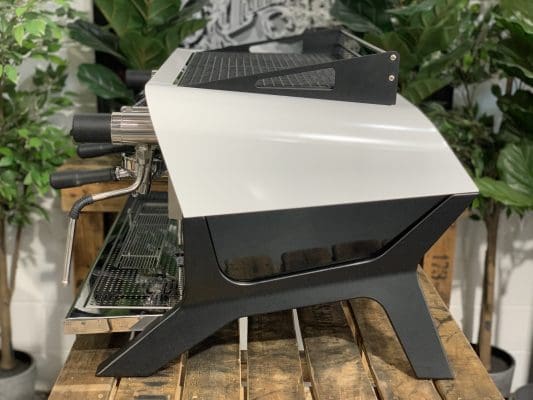 San Remo F18 White - 2 Group Commercial Espresso Machine - Black