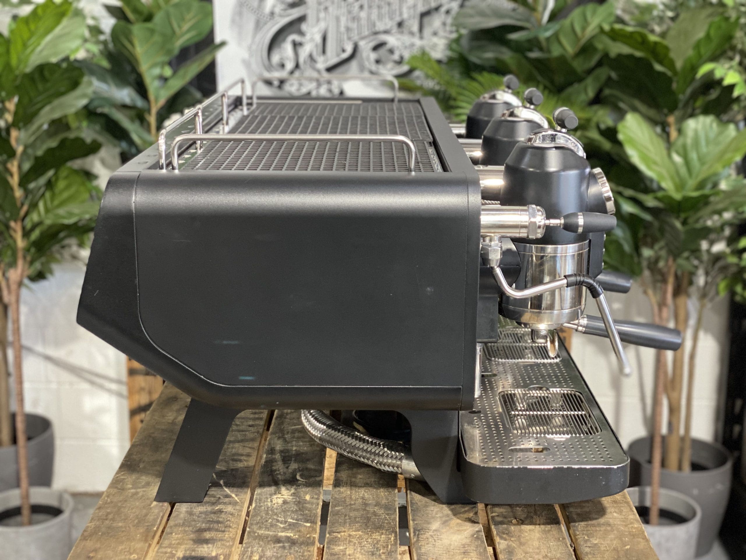 San Remo Opera - 3 Group Commercial Espresso Machine - Black