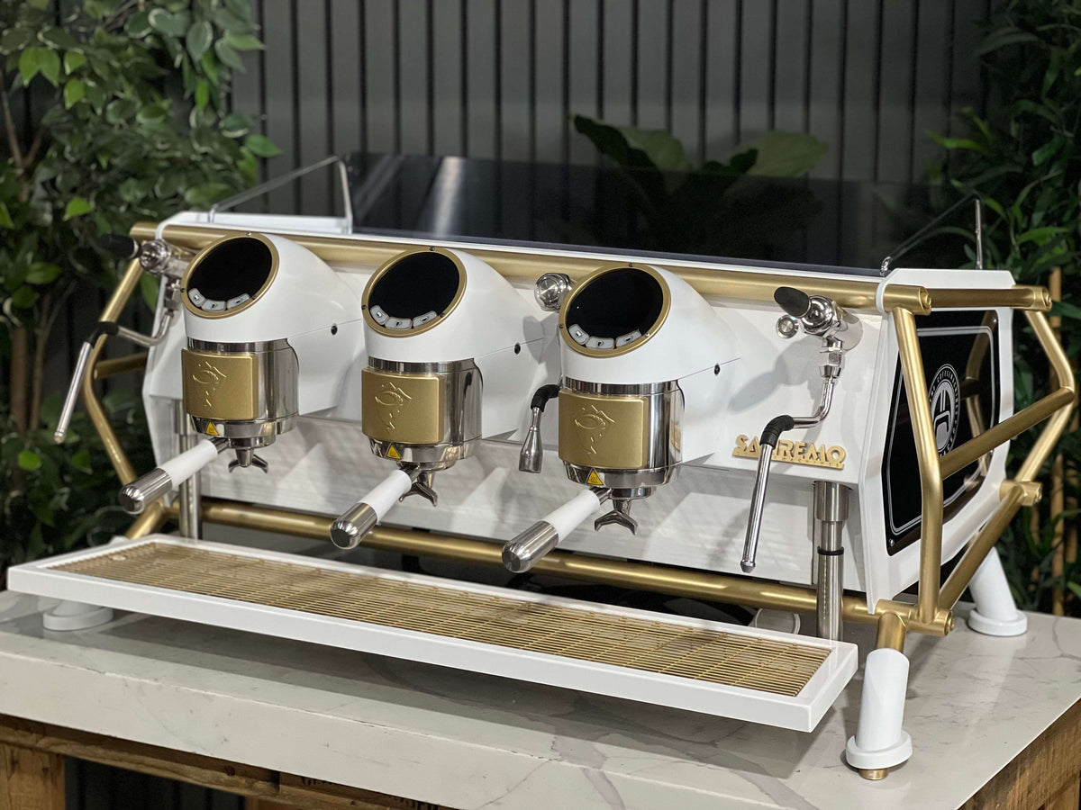 San Remo Cafe Racer - - 3 Group Commercial Espresso Machine - Commercial