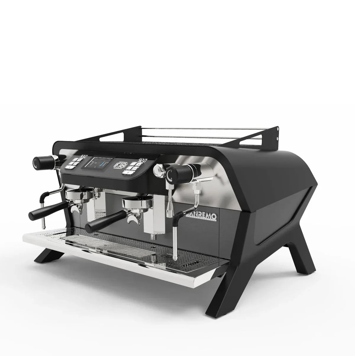 San Remo F18 - 2 Group Commercial Espresso Machine - Black