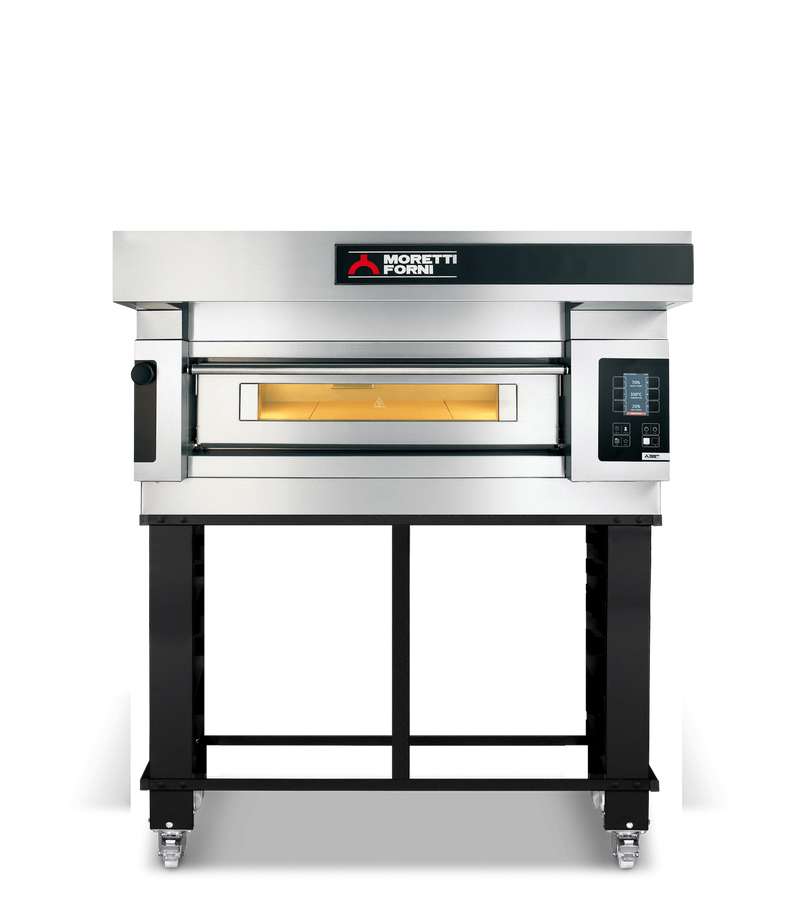 Moretti Forni serieS Single Deck Bakery Oven on Stand - 1 x 60x40cm Tray