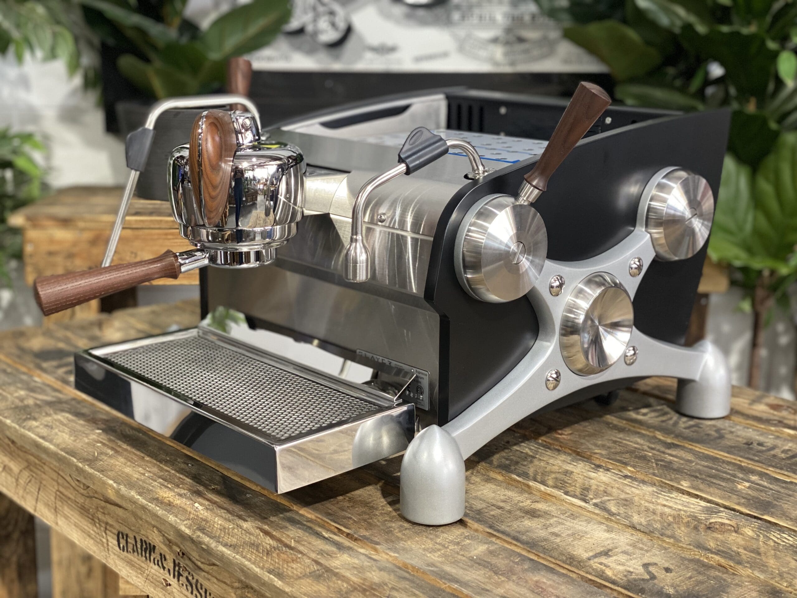 Slayer Espresso V3 Brand - 1 Group Commercial Espresso Machine - Black