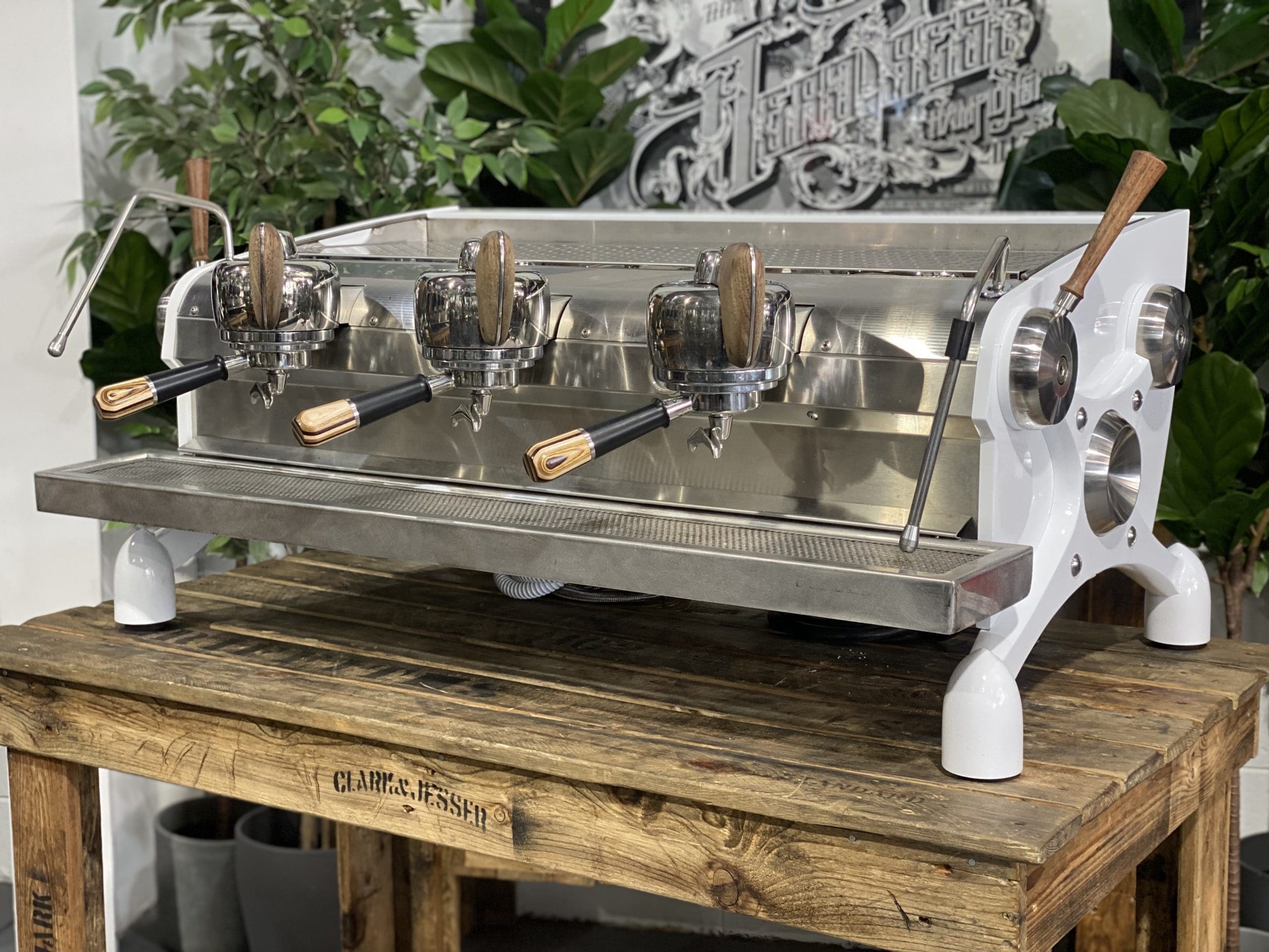 Slayer Espresso - 3 Group Commercial Espresso Machine - White
