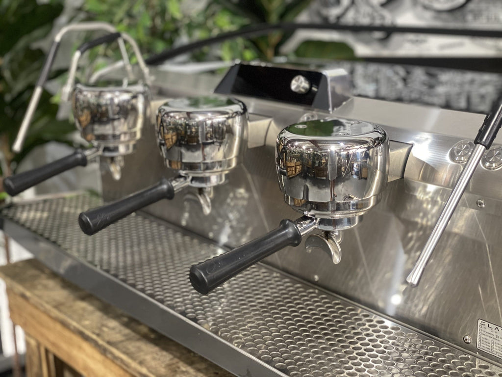Slayer Steam EP Matte Black 3 Group Grey Espresso Coffee Machine - 313