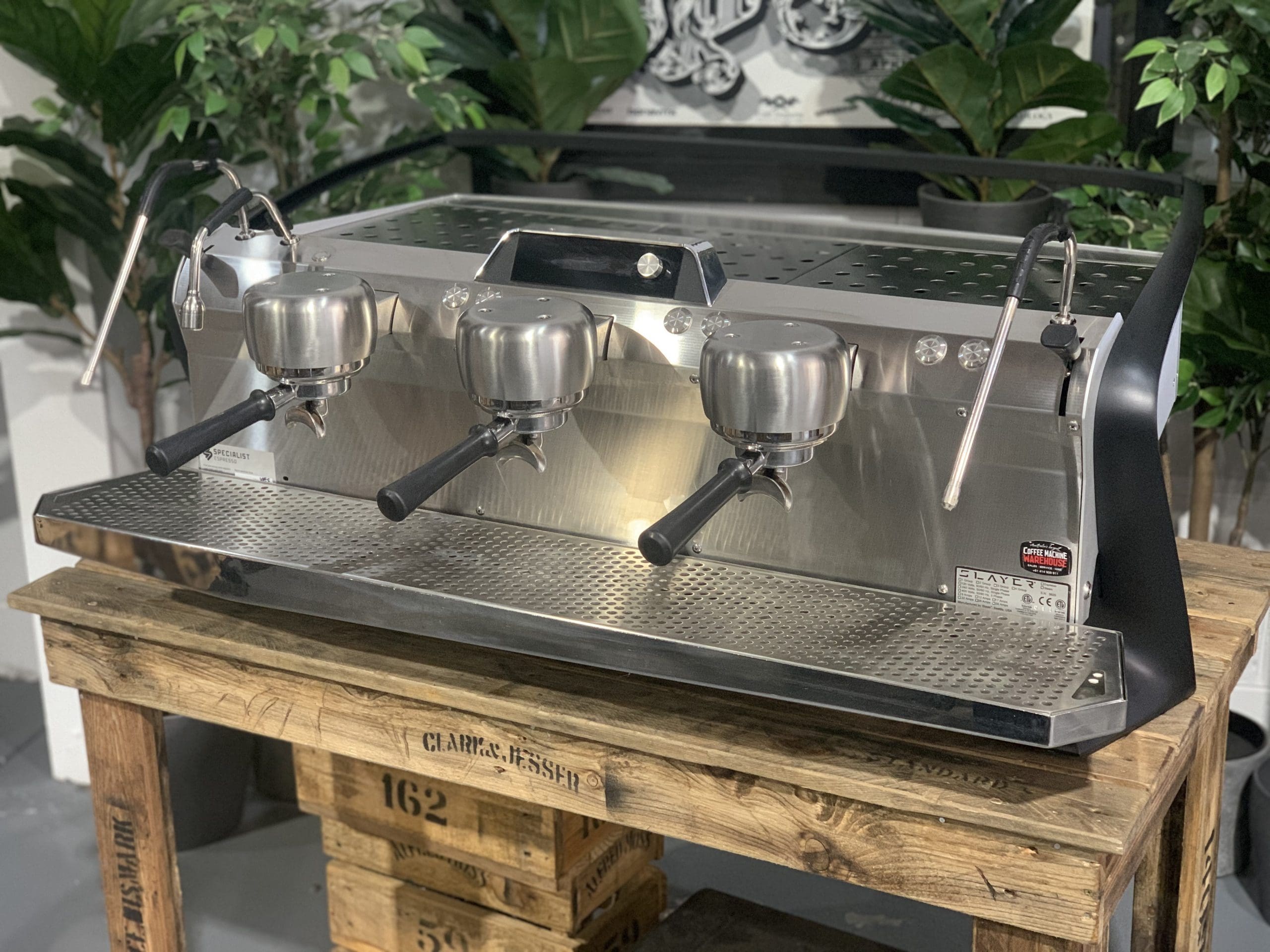 Slayer Steam EP - 3 Group Commercial Espresso Machine - Grey