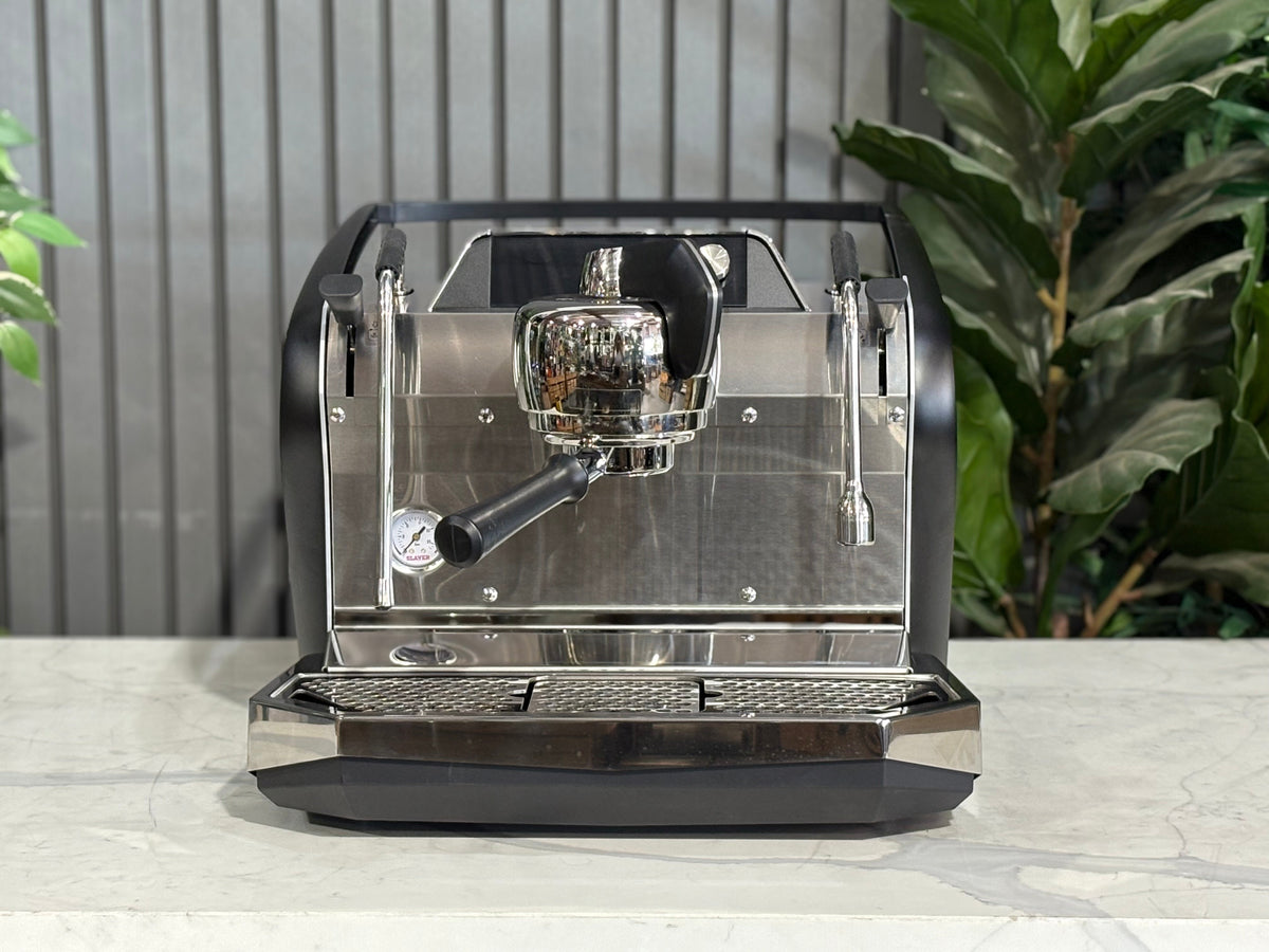 Slayer Steam Single - - 1 Group Commercial Espresso Machine - Commercial - Black & Aluminium