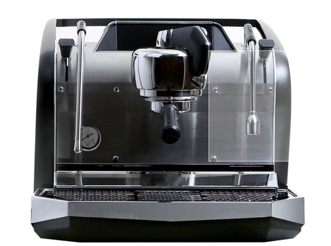 Slayer Steam Single And Aluminium - 1 Group Commercial Espresso Machine - Black
