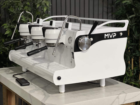 Synesso MVP Black - 3 Group Commercial Espresso Machine - White