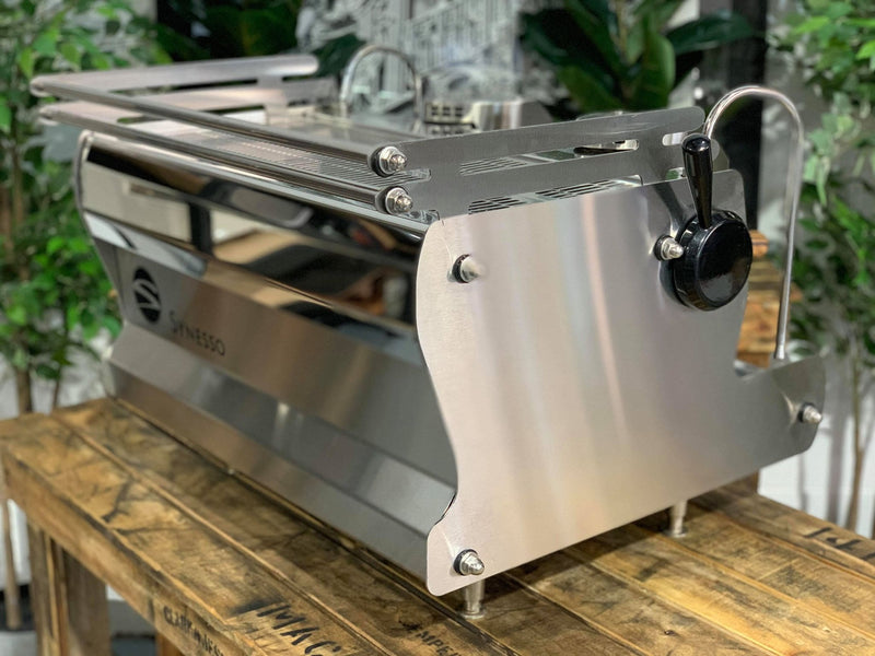 Synesso Sabre 2 Group Stainless Steel with Timber