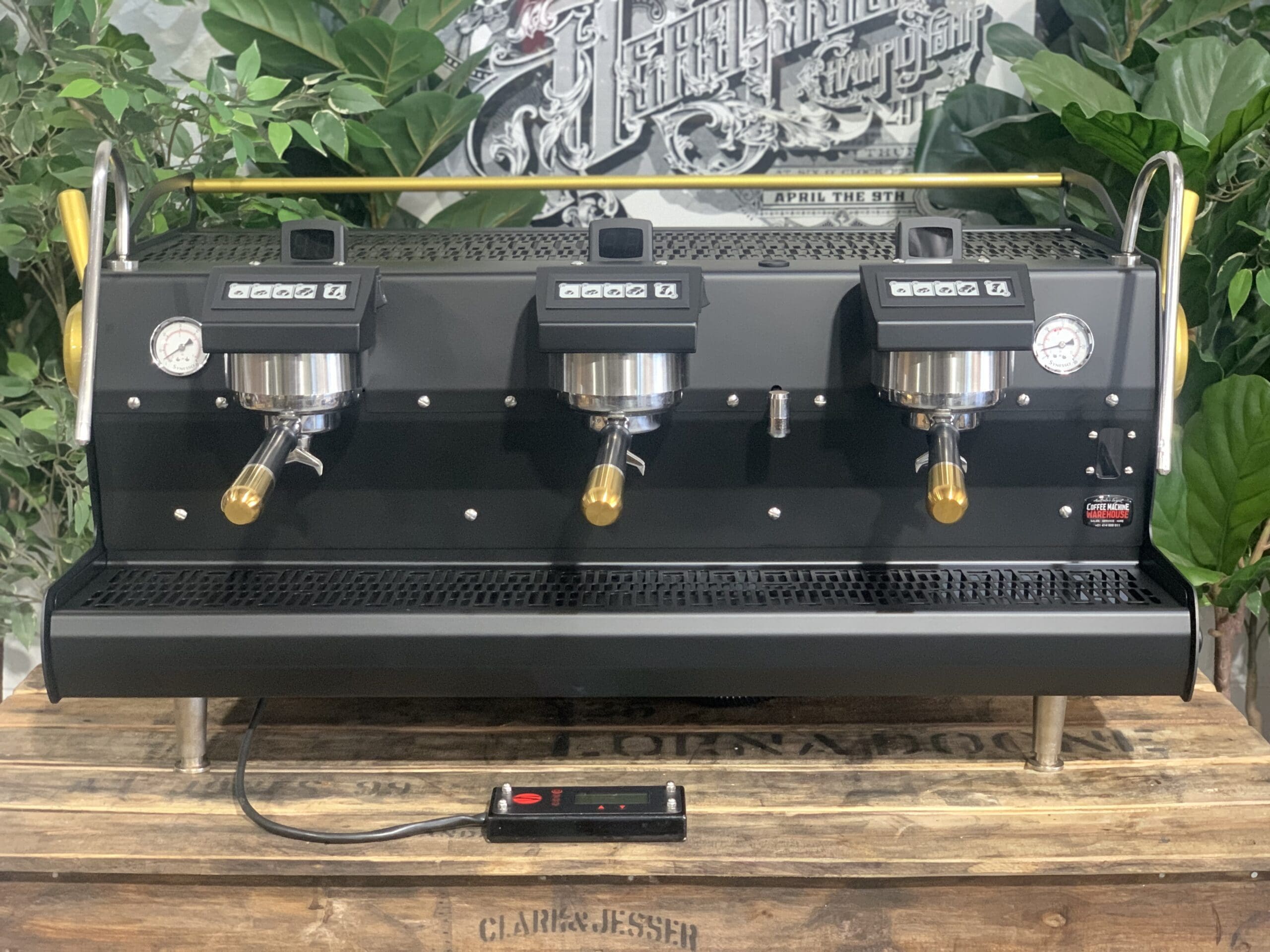 Synesso Sabre 3 Group Black and Gold