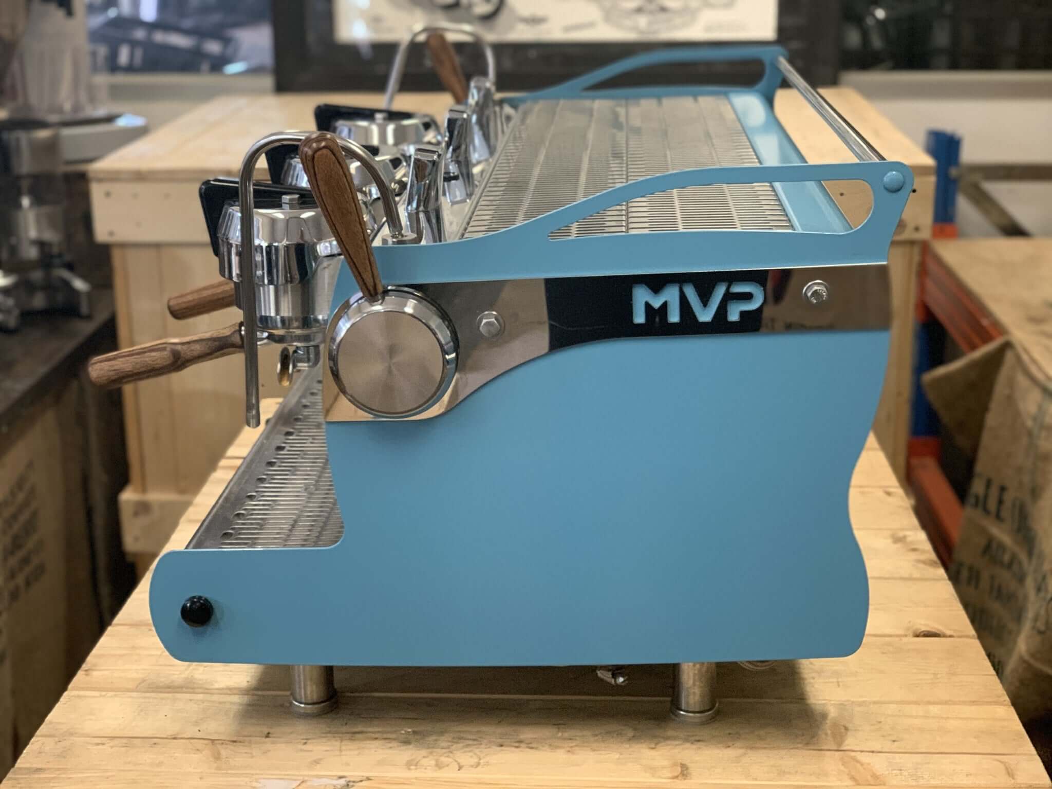Synesso MVP Baby - 3 Group Commercial Espresso Machine - Blue