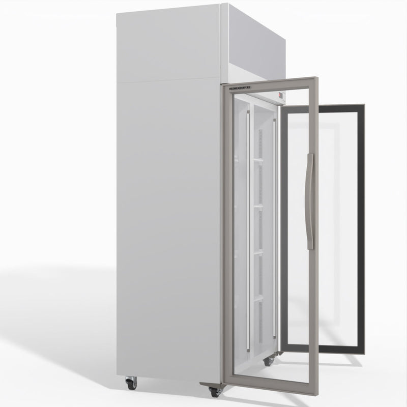 Skope TCE1000N 2 Glass Door Display or Storage Fridge with EZICORE