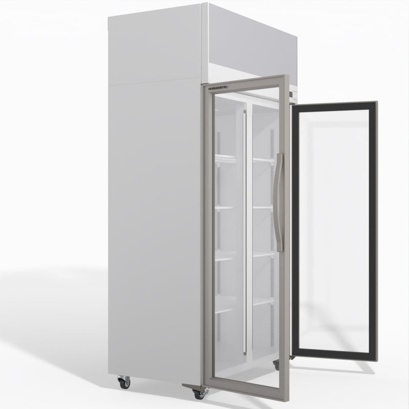 Skope TCE1000N 2 Glass Door Display or Storage Fridge with EZICORE