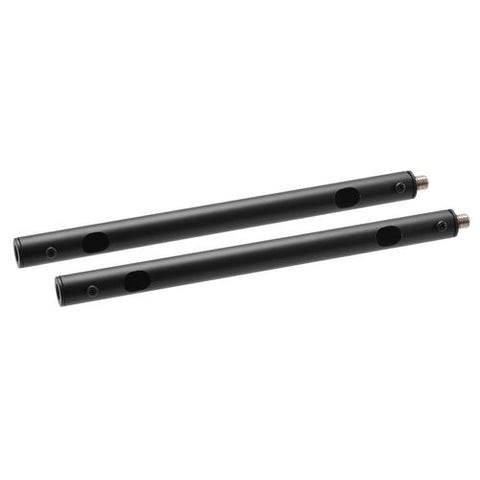 Heatstrip 2 x Extension Mount Poles 300mm - Black