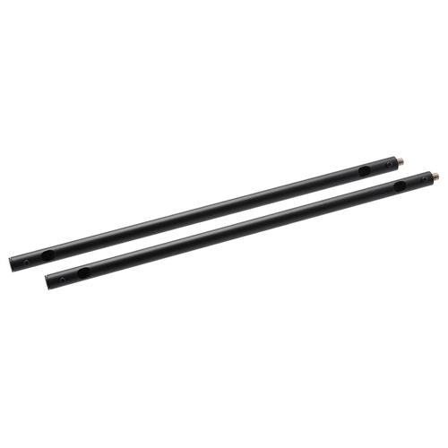 Heatstrip 2 x Extension Mount Poles 600mm - Black