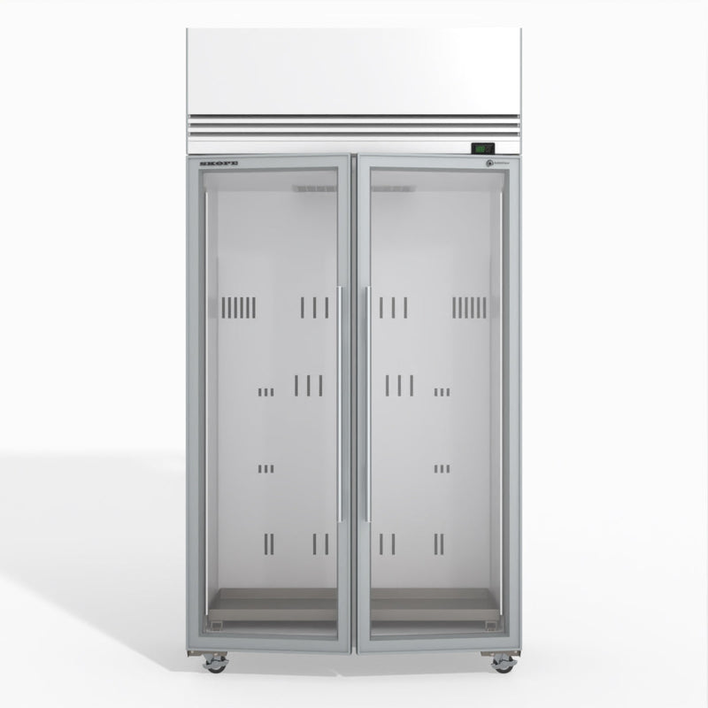 TMF1000N-A Ice 2 1 Glass Door Upright Display or Storage Freezer