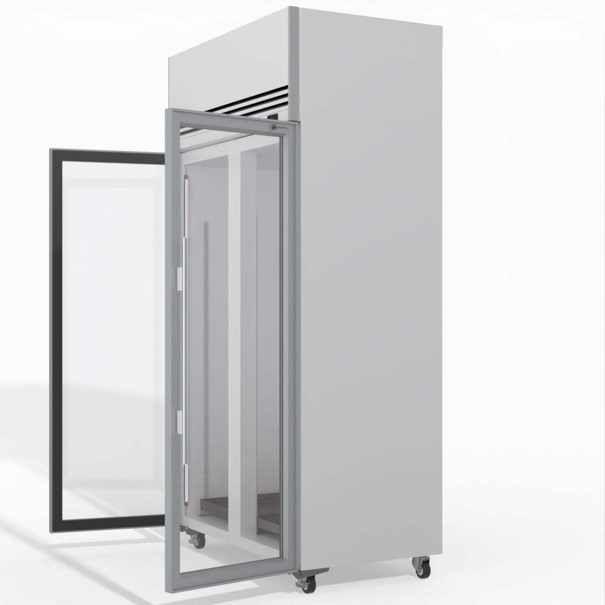 TMF1000N-A Ice 2 1 Glass Door Upright Display or Storage Freezer