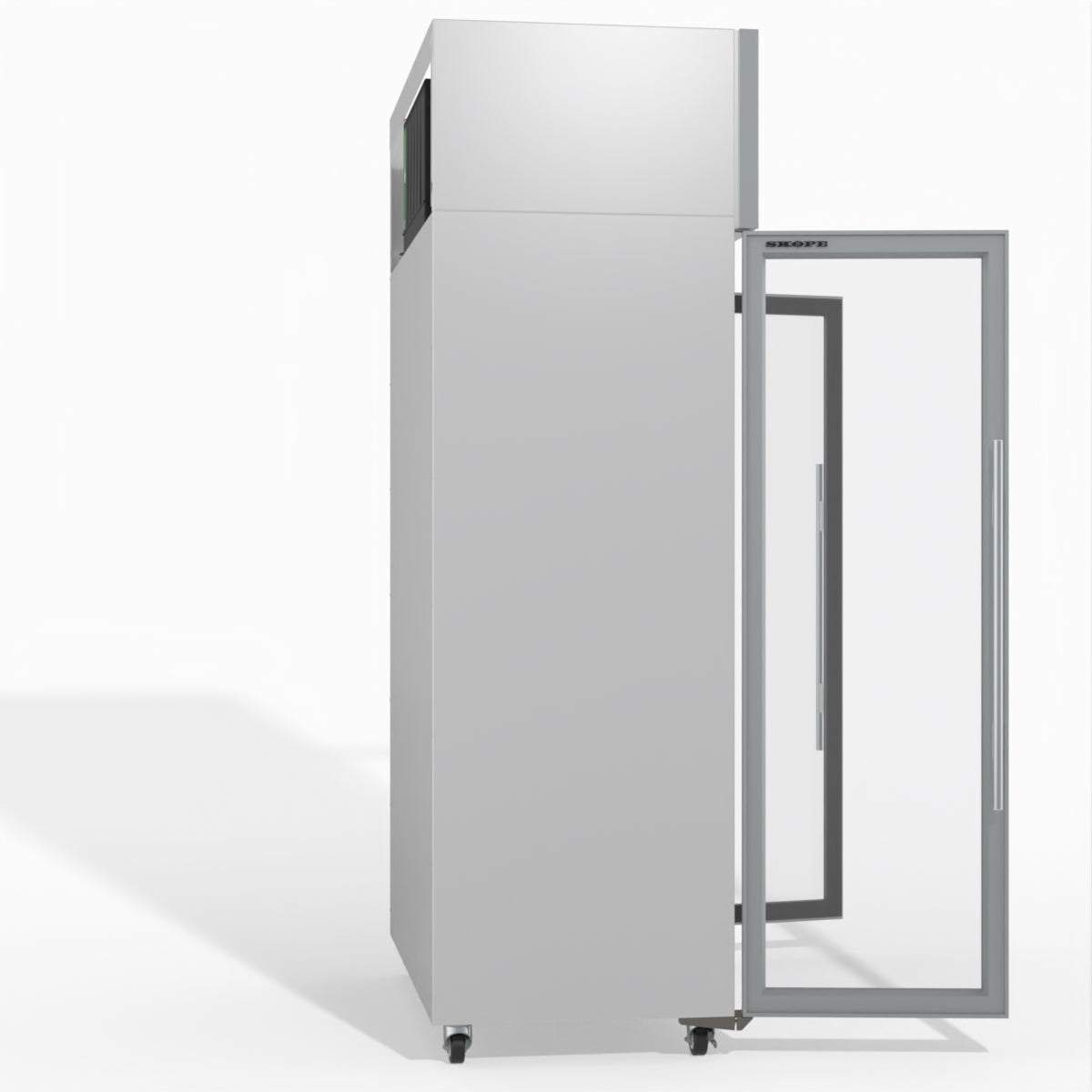 TMF1000N-A Ice 2 1 Glass Door Upright Display or Storage Freezer