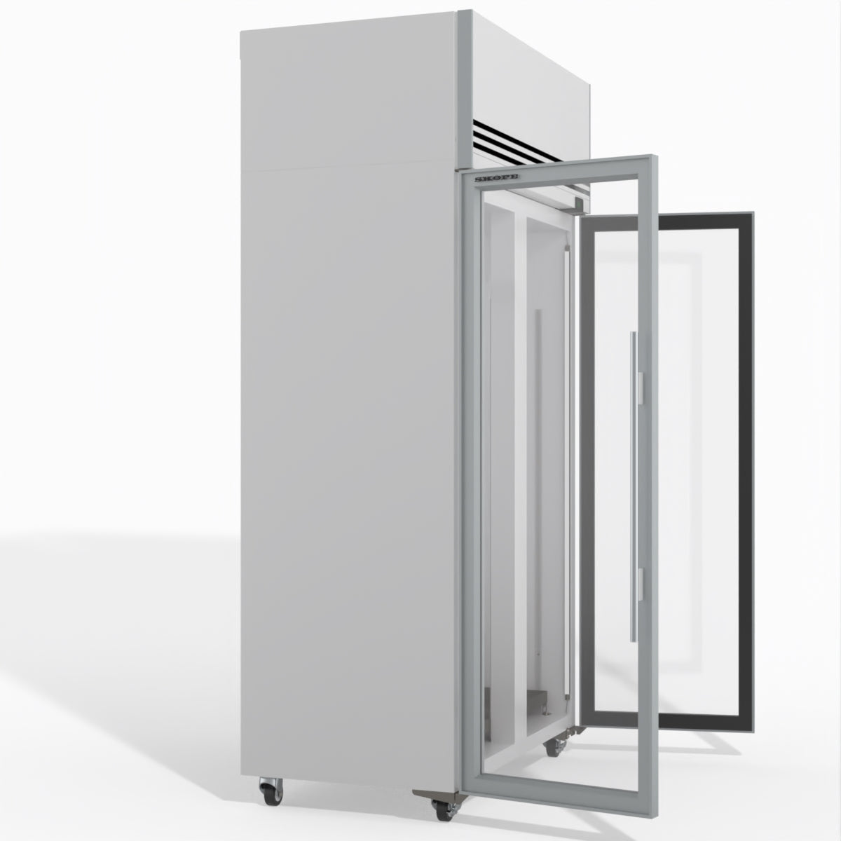 TMF1000N-A Ice 2 1 Glass Door Upright Display or Storage Freezer