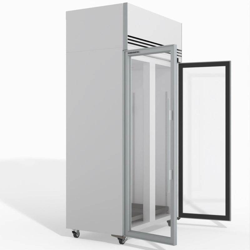 TMF1000N-A Ice 2 1 Glass Door Upright Display or Storage Freezer