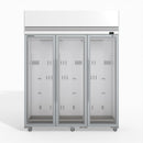 Skope TMF1500N-A Ice 3 Glass Door Upright Display or Storage Freezer