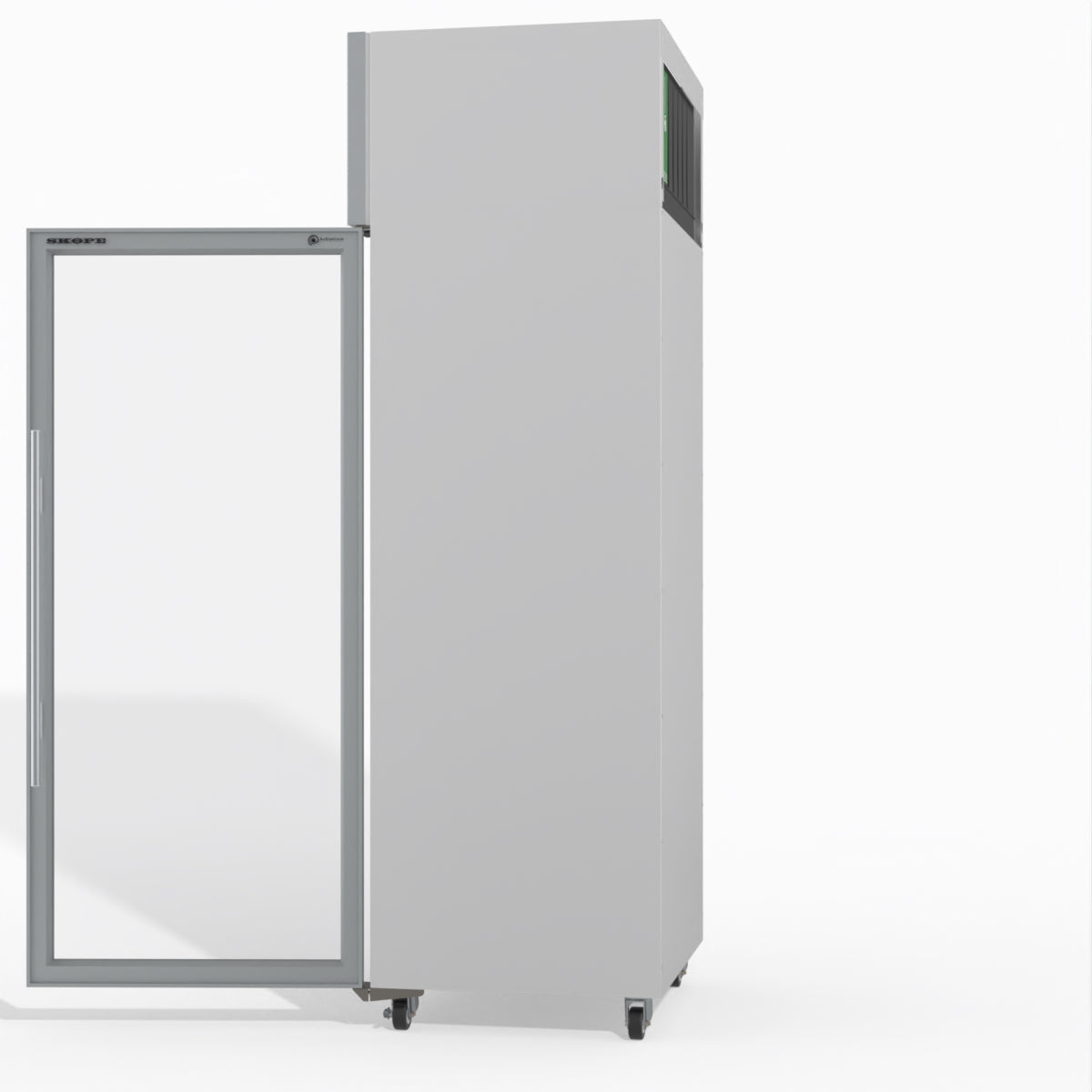 TMF650N-Ice 1 Glass Door Upright Display or Storage Freezer