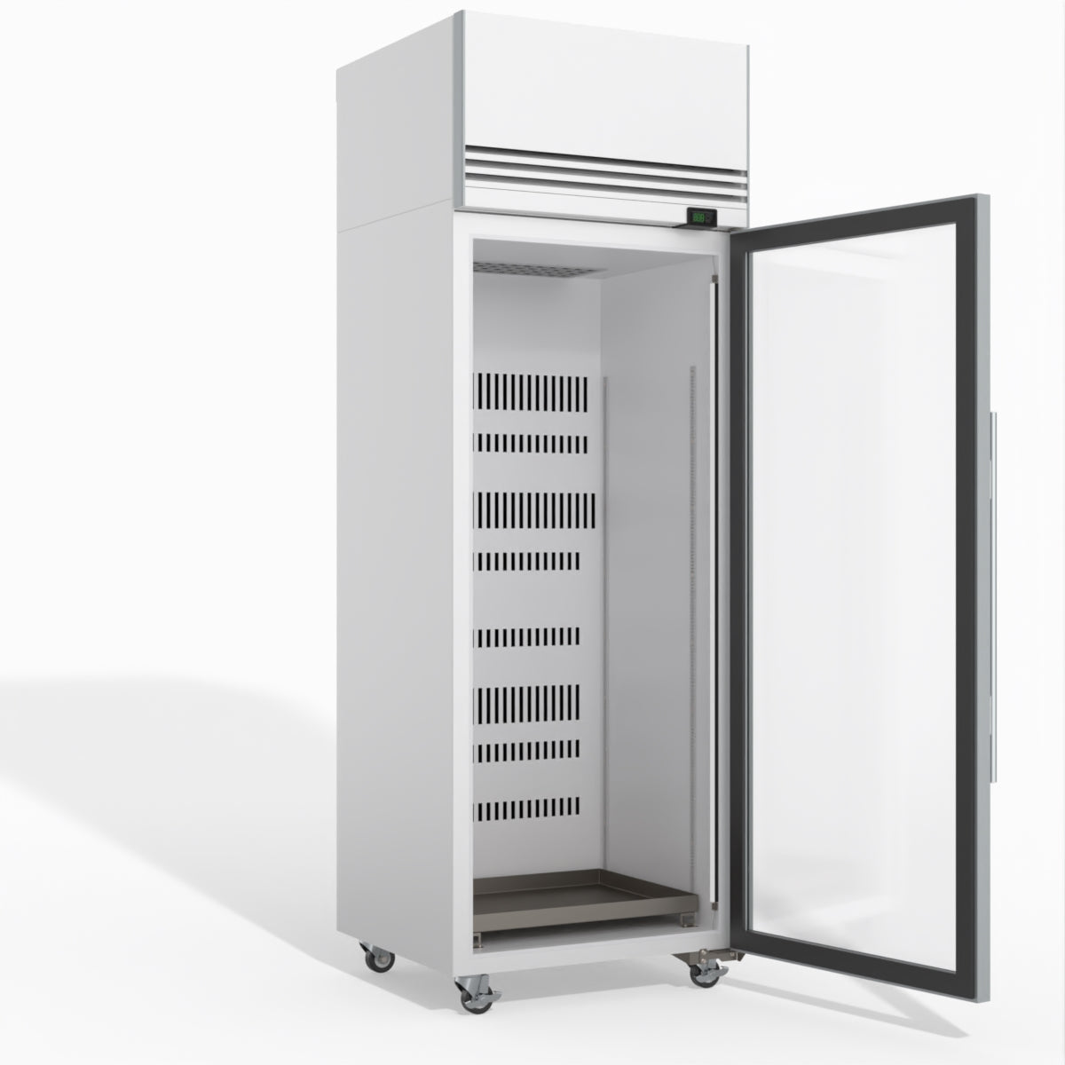 TMF650N-Ice 1 Glass Door Upright Display or Storage Freezer